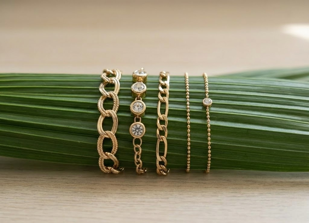 KTOfficial: The Sentinel Stack | 4-Piece Layered Bracelet Set