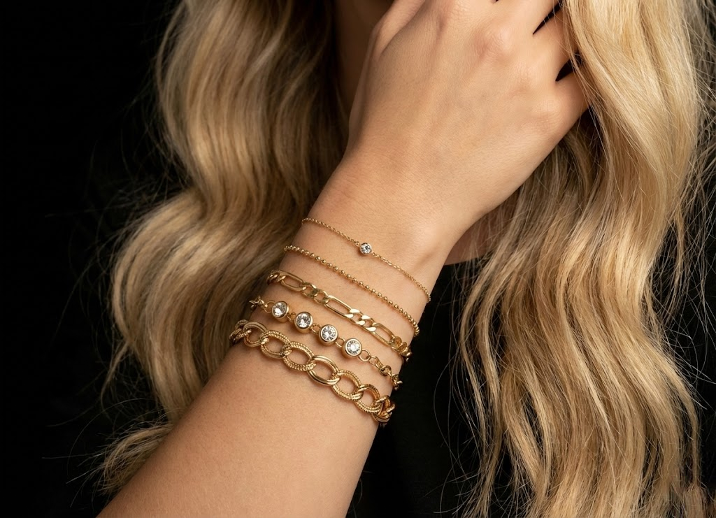 KTOfficial: The Sentinel Stack | 4-Piece Layered Bracelet Set