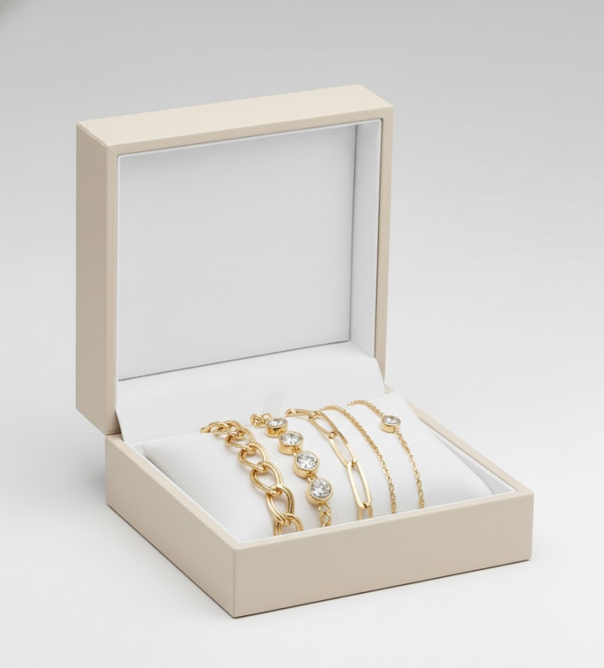 KTOfficial: The Sentinel Stack | 4-Piece Layered Bracelet Set