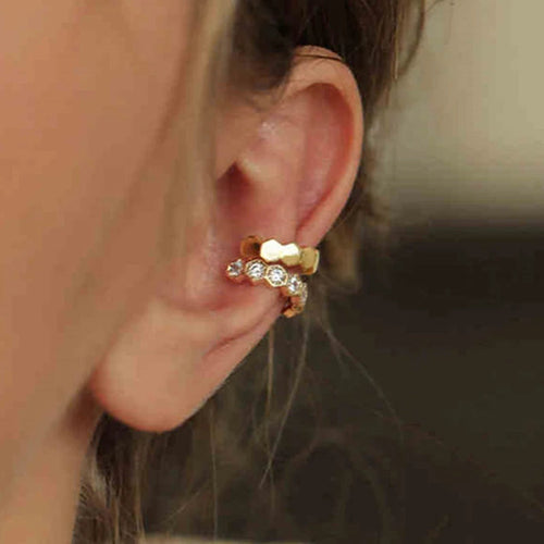 KTOfficial: The Rebel Cuff – Punk Geometric Non-Piercing Ear Cuff Set