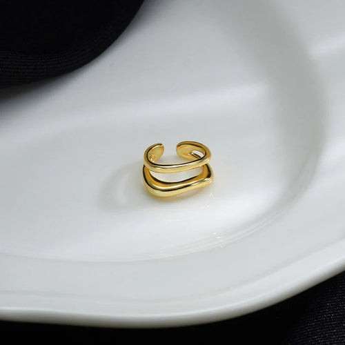 KTOfficial: The Rebel Cuff – Punk Geometric Non-Piercing Ear Cuff Set