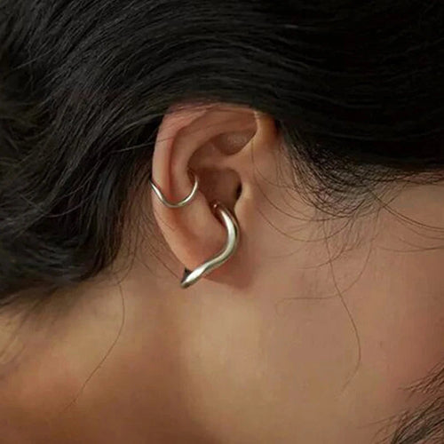 KTOfficial: The Rebel Cuff – Punk Geometric Non-Piercing Ear Cuff Set