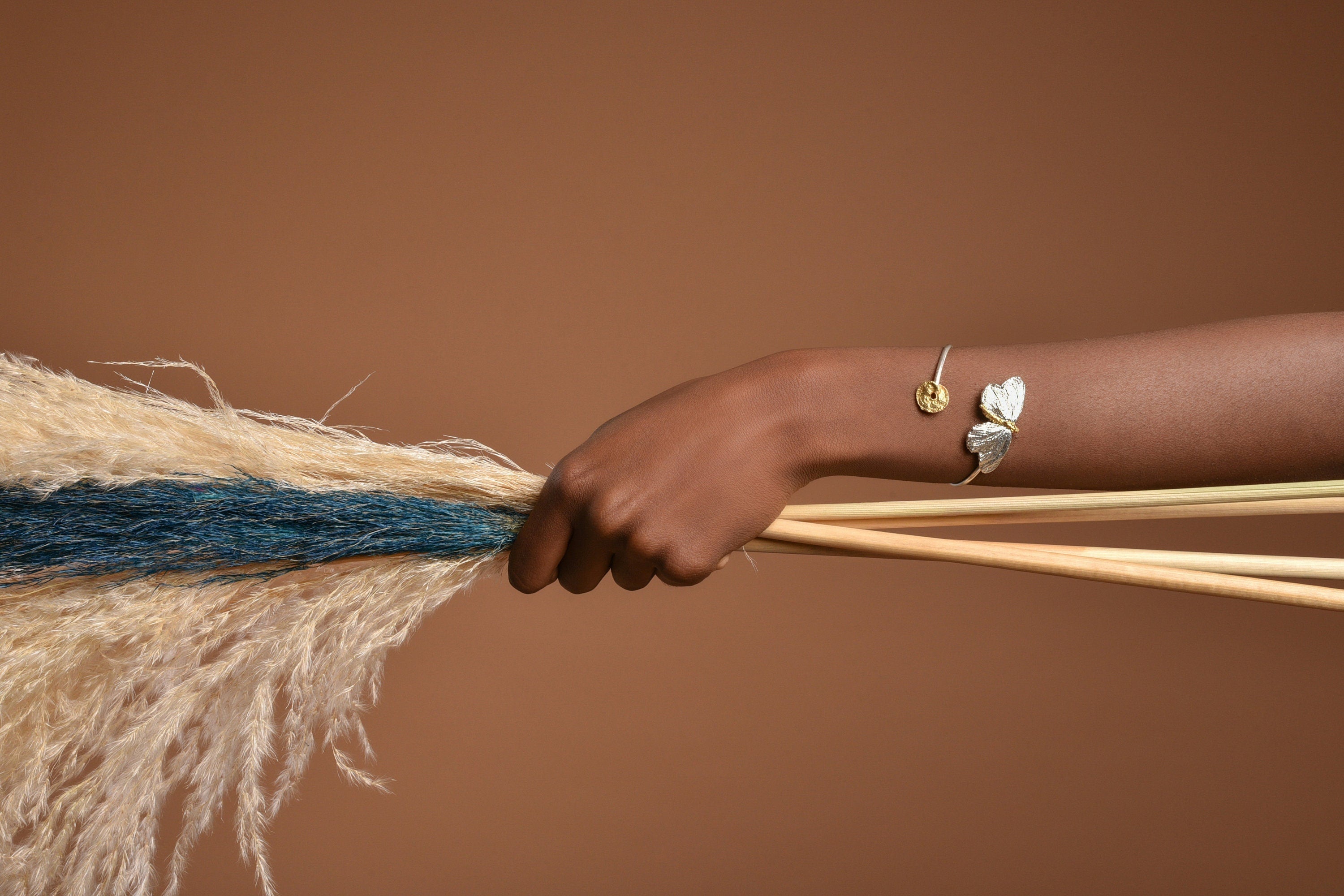 KTOfficial: Butterfly Silver Bracelet – Sterling Silver Cuff With Real Butterfly